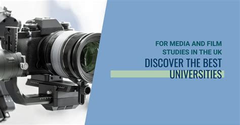 Best universities for film studies